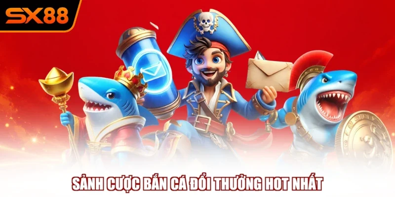 Sảnh cược bắn cá đổi thưởng hot nhất